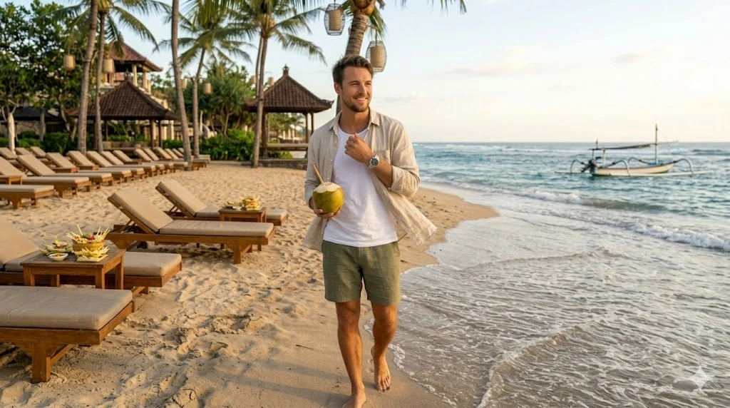 tips-outfit-pantai-pria-stylish